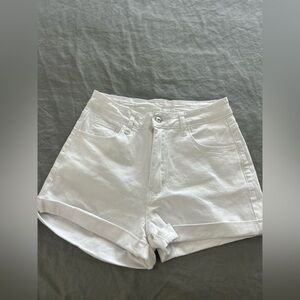 NWOT Women's White Denim Shorts
